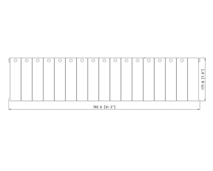 Z-Lite Canada - 1943-4V-BN - Four Light Vanity - Glacier - Brushed Nickel