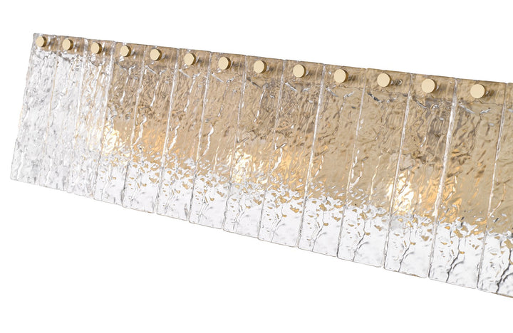 Z-Lite Canada - 1943-4V-MGLD - Four Light Vanity - Glacier - Modern Gold