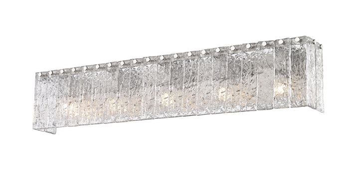 Z-Lite Canada - 1943-5V-BN - Five Light Vanity - Glacier - Brushed Nickel