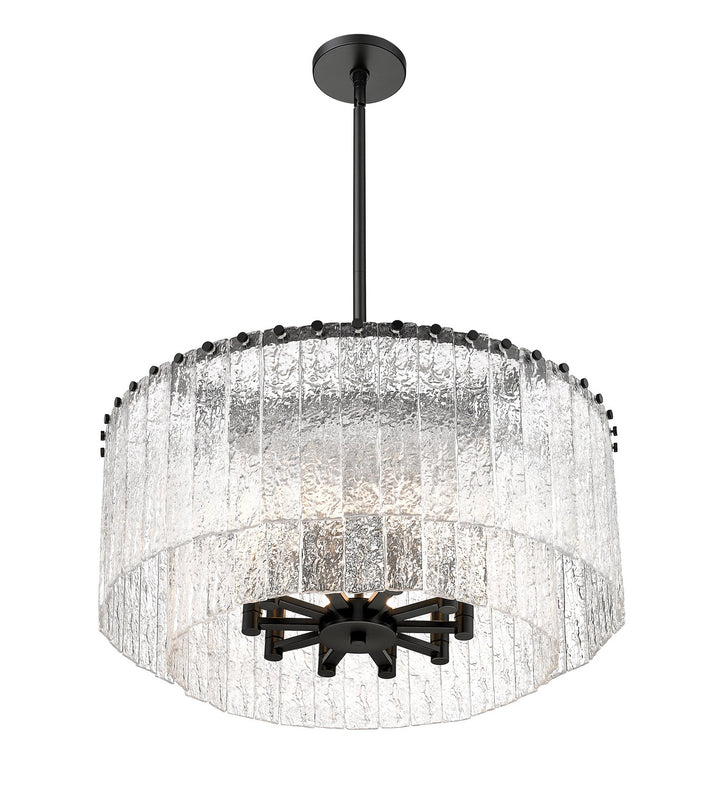 Z-Lite Canada - 1943P26-2-MB - Ten Light Pendant - Glacier - Matte Black