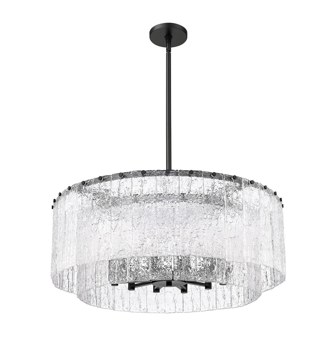 Z-Lite Canada - 1943P32-2-MB - 12 Light Pendant - Glacier - Matte Black