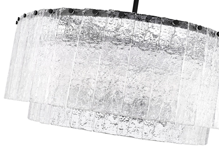 Z-Lite Canada - 1943P32-2-MB - 12 Light Pendant - Glacier - Matte Black