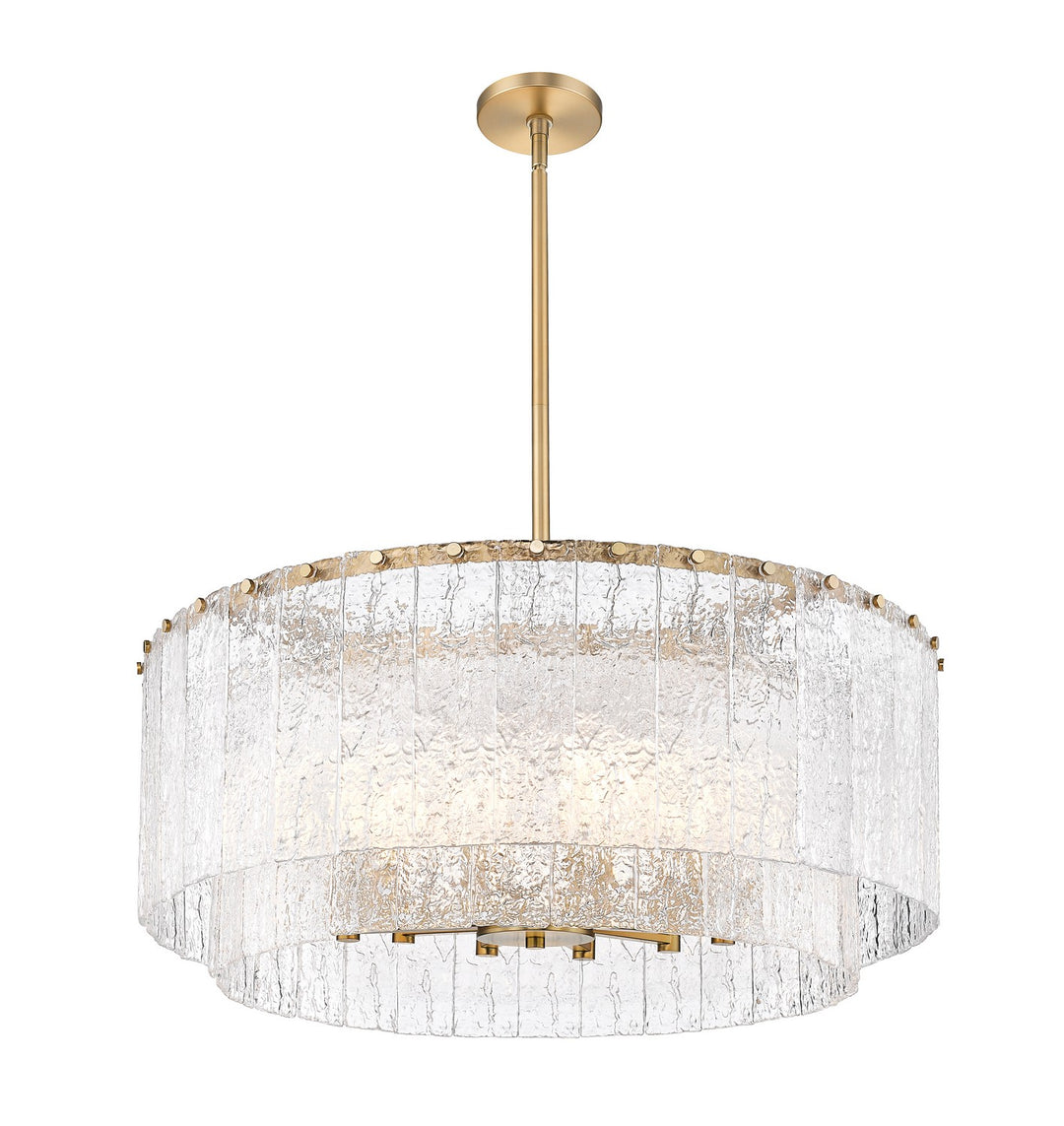 Z-Lite Canada - 1943P32-2-MGLD - 12 Light Pendant - Glacier - Modern Gold