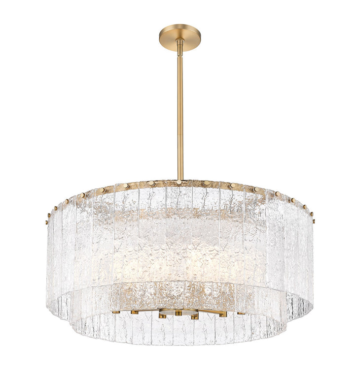 Z-Lite Canada - 1943P32-2-MGLD - 12 Light Pendant - Glacier - Modern Gold