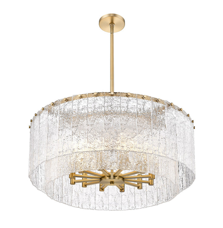Z-Lite Canada - 1943P32-2-MGLD - 12 Light Pendant - Glacier - Modern Gold