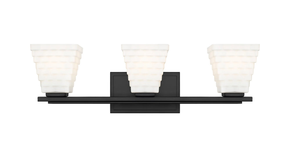 Z-Lite Canada - 7514-3V-MB - Three Light Vanity - Annalise - Matte Black