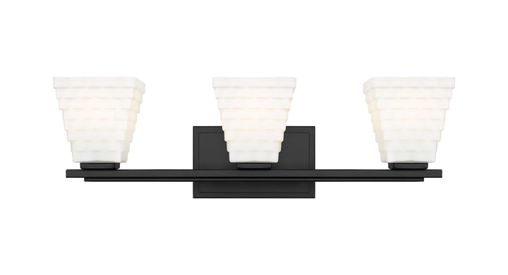 Z-Lite Canada - 7514-3V-MB - Three Light Vanity - Annalise - Matte Black