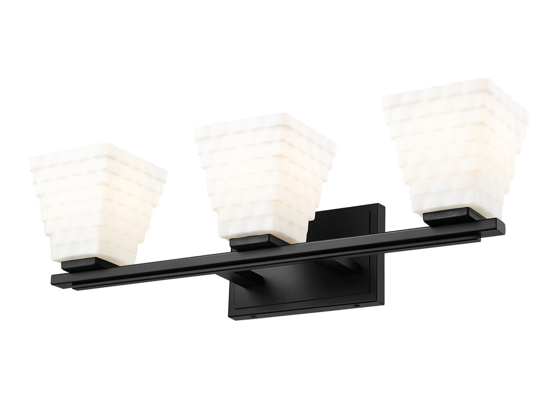 Z-Lite Canada - 7514-3V-MB - Three Light Vanity - Annalise - Matte Black