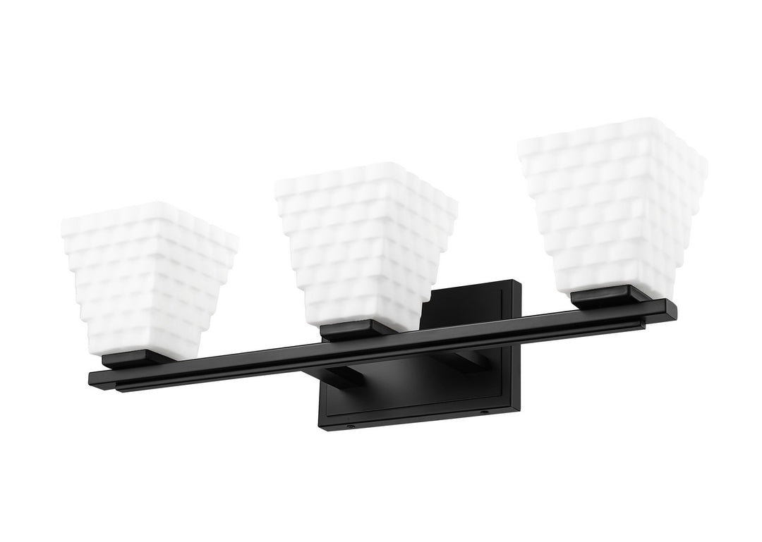 Z-Lite Canada - 7514-3V-MB - Three Light Vanity - Annalise - Matte Black