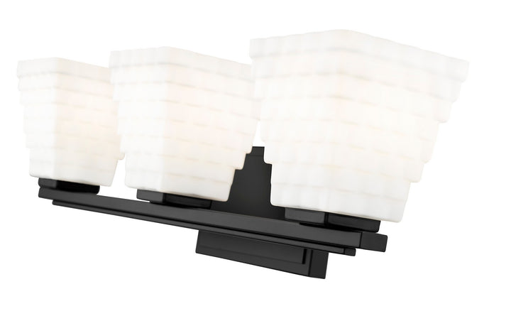Z-Lite Canada - 7514-3V-MB - Three Light Vanity - Annalise - Matte Black