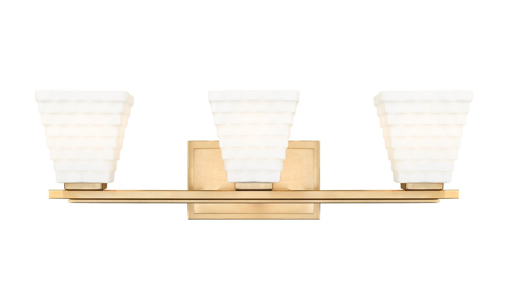 Z-Lite Canada - 7514-3V-MGLD - Three Light Vanity - Annalise - Modern Gold