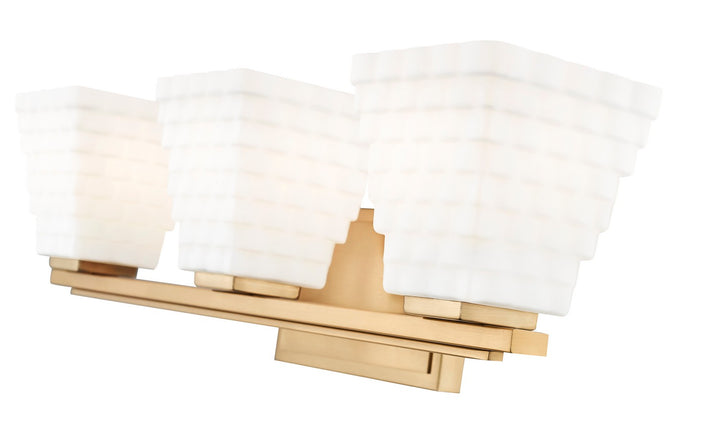 Z-Lite Canada - 7514-3V-MGLD - Three Light Vanity - Annalise - Modern Gold