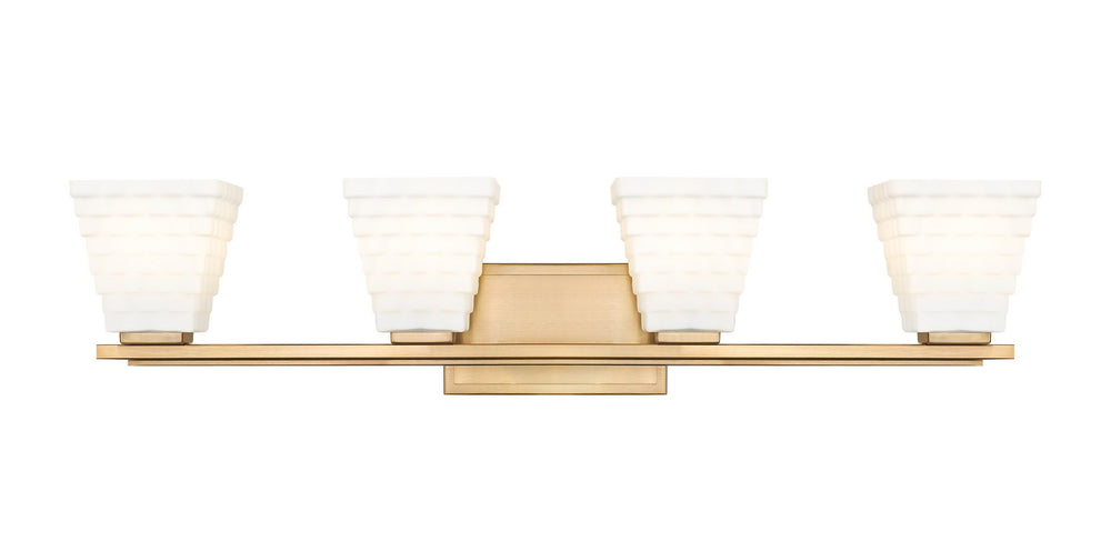 Z-Lite Canada - 7514-4V-MGLD - Four Light Vanity - Annalise - Modern Gold