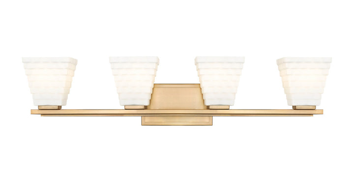 Z-Lite Canada - 7514-4V-MGLD - Four Light Vanity - Annalise - Modern Gold