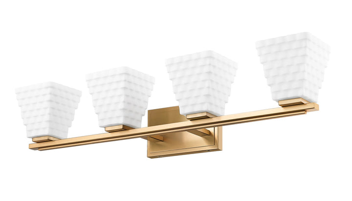 Z-Lite Canada - 7514-4V-MGLD - Four Light Vanity - Annalise - Modern Gold