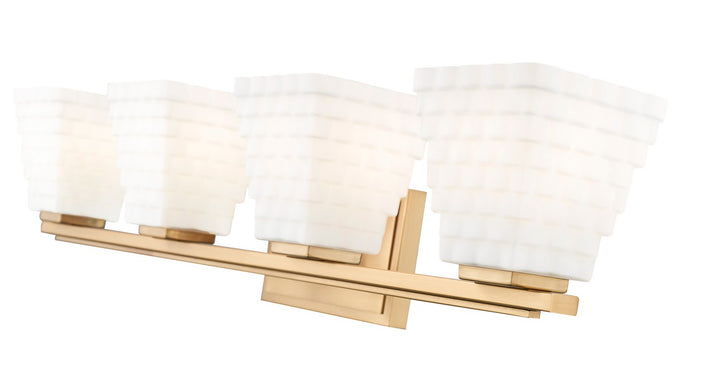 Z-Lite Canada - 7514-4V-MGLD - Four Light Vanity - Annalise - Modern Gold