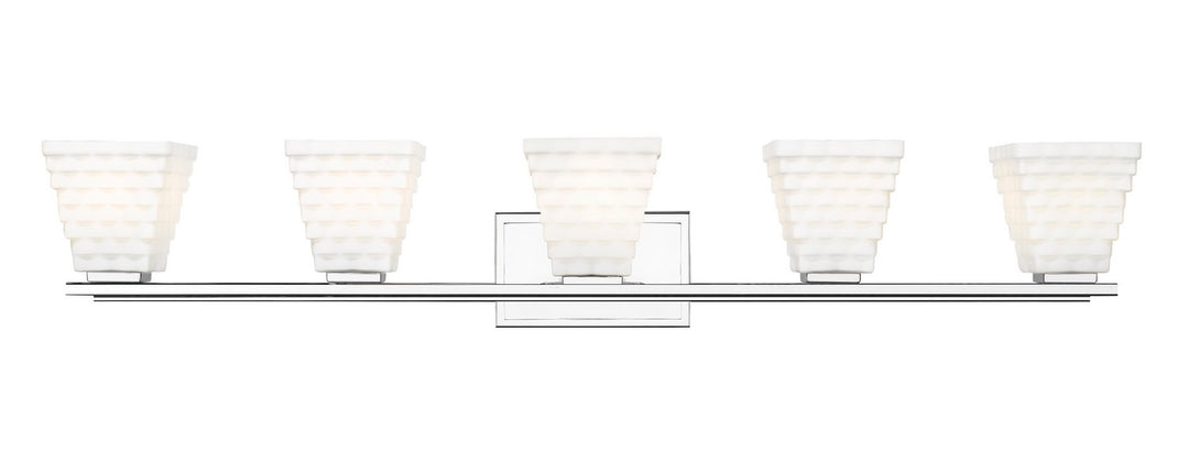 Z-Lite Canada - 7514-5V-CH - Five Light Vanity - Annalise - Chrome