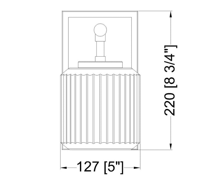Z-Lite Canada - 7515-1S-BN - One Light Wall Sconce - Landon - Brushed Nickel