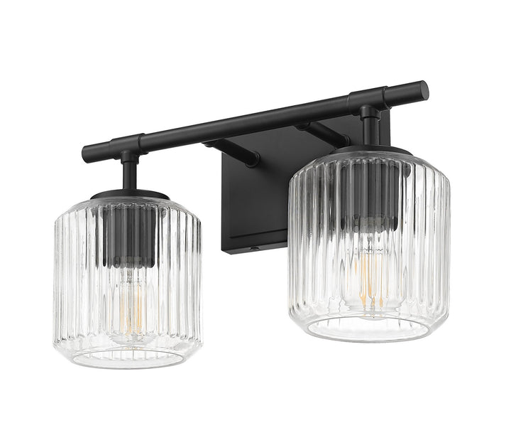 Z-Lite Canada - 7515-2V-MB - Two Light Vanity - Landon - Matte Black
