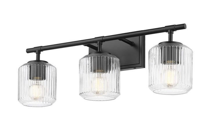 Z-Lite Canada - 7515-3V-MB - Three Light Vanity - Landon - Matte Black