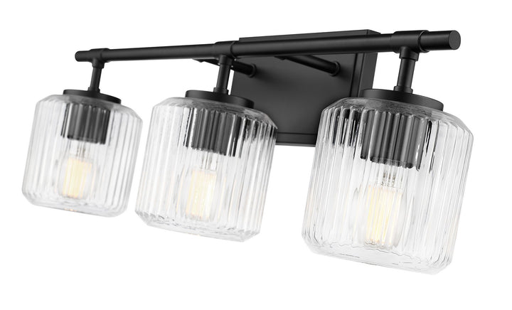 Z-Lite Canada - 7515-3V-MB - Three Light Vanity - Landon - Matte Black