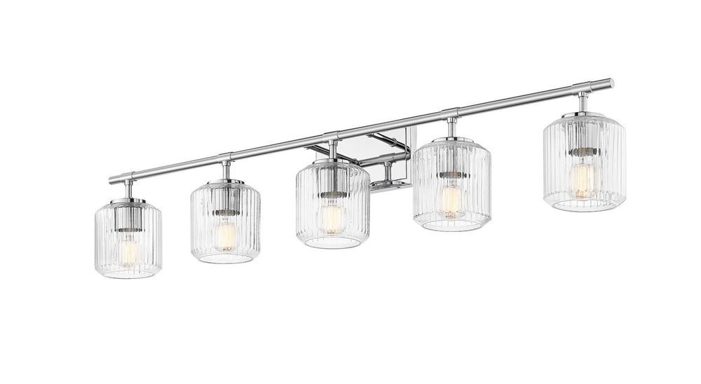 Z-Lite Canada - 7515-5V-CH - Five Light Vanity - Landon - Chrome