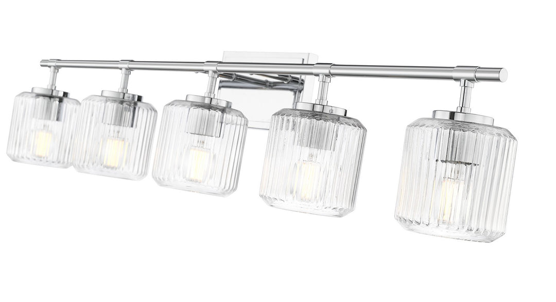 Z-Lite Canada - 7515-5V-CH - Five Light Vanity - Landon - Chrome