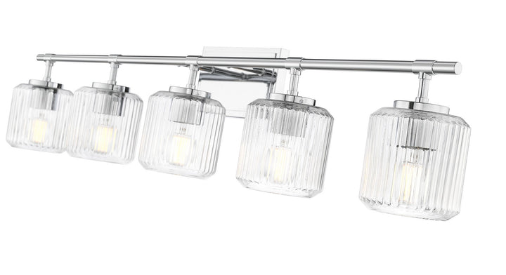 Z-Lite Canada - 7515-5V-CH - Five Light Vanity - Landon - Chrome