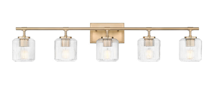 Z-Lite Canada - 7515-5V-MGLD - Five Light Vanity - Landon - Modern Gold