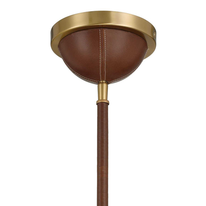 Abeline Eight Light Chandelier in Warm Brass Savoy House