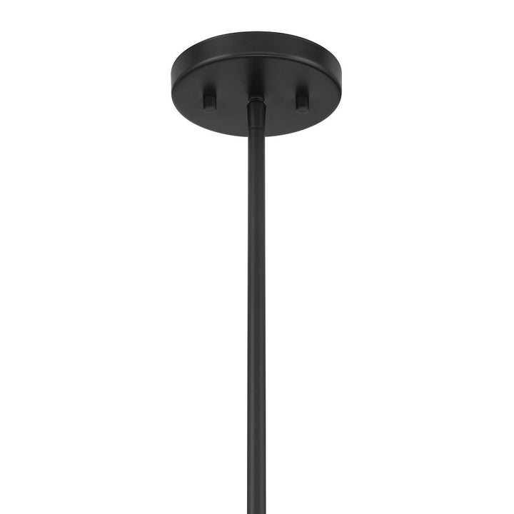 Holton Four Light Chandelier in Matte Black Savoy House