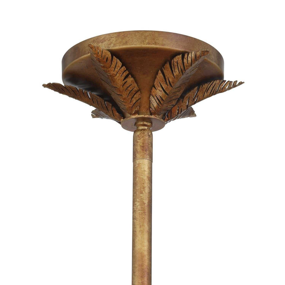 Palmera Ten Light Chandelier in Gold Vein Savoy House