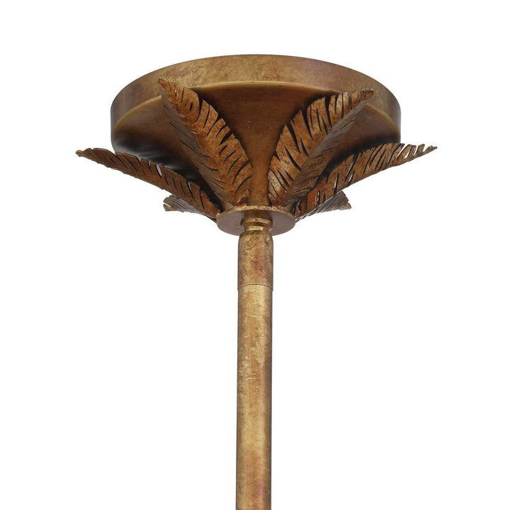 Palmera Ten Light Chandelier in Gold Vein Savoy House