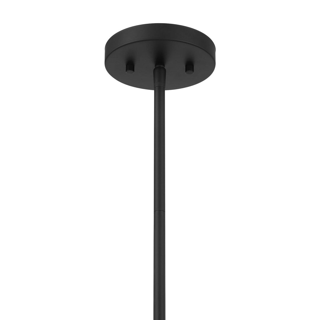 Blair Three Light Chandelier in Matte Black Savoy House