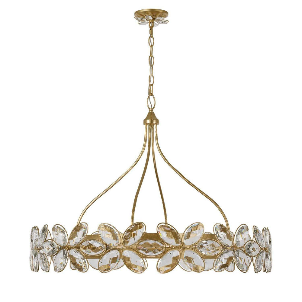 Marbella 14 Light Chandelier in Gold Shimmer Savoy House
