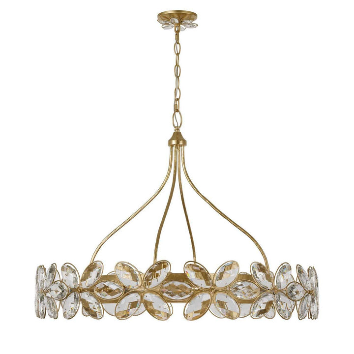 Marbella 14 Light Chandelier in Gold Shimmer Savoy House