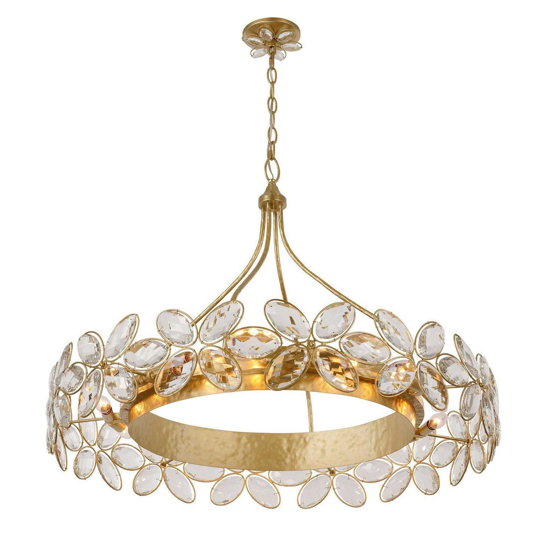 Marbella 14 Light Chandelier in Gold Shimmer Savoy House