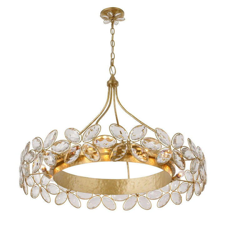 Marbella 14 Light Chandelier in Gold Shimmer Savoy House