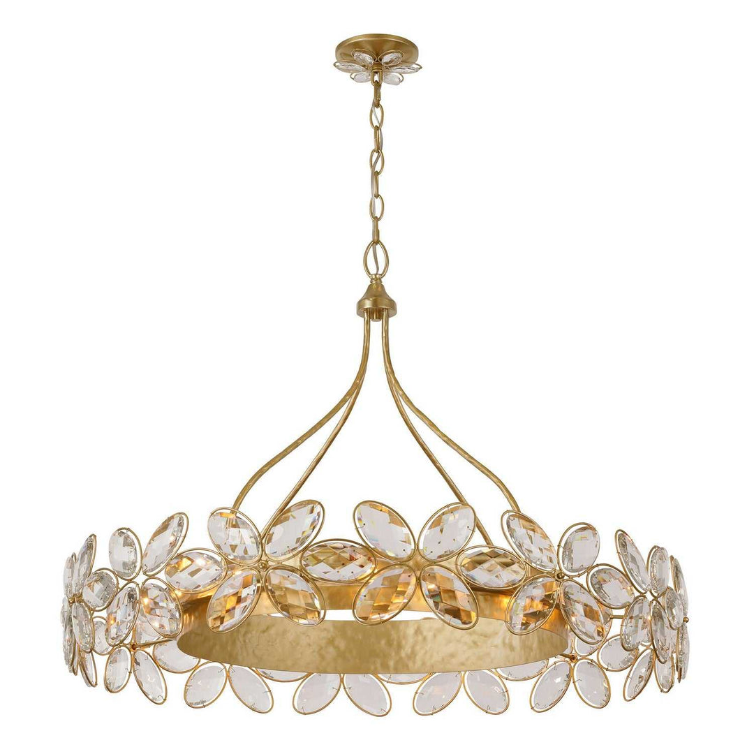 Marbella 14 Light Chandelier in Gold Shimmer Savoy House