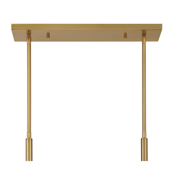Savoy House - 1-5066-8-322 - Eight Light Linear Chandelier - Balfour - Warm Brass