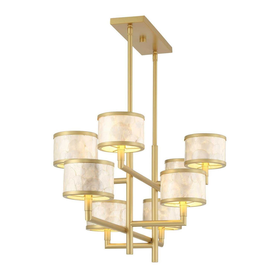 Savoy House - 1-6493-8-328 - Eight Light Chandelier - Mariquita - Spun Gold