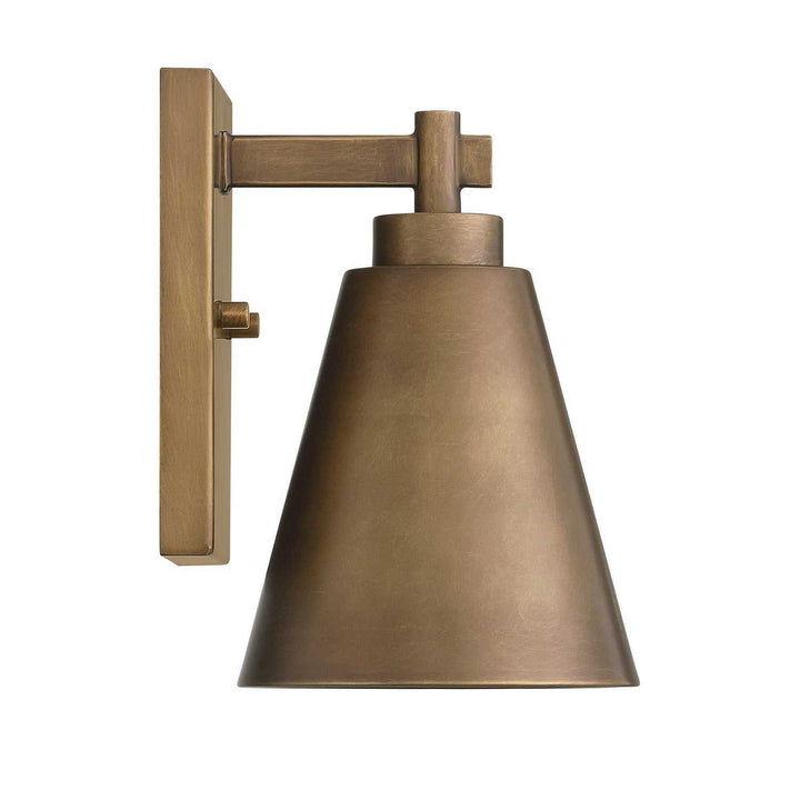 Savoy House - 5-805-DS-273 - One Light Outdoor Wall Lantern - Ryder - Atlas Bronze
