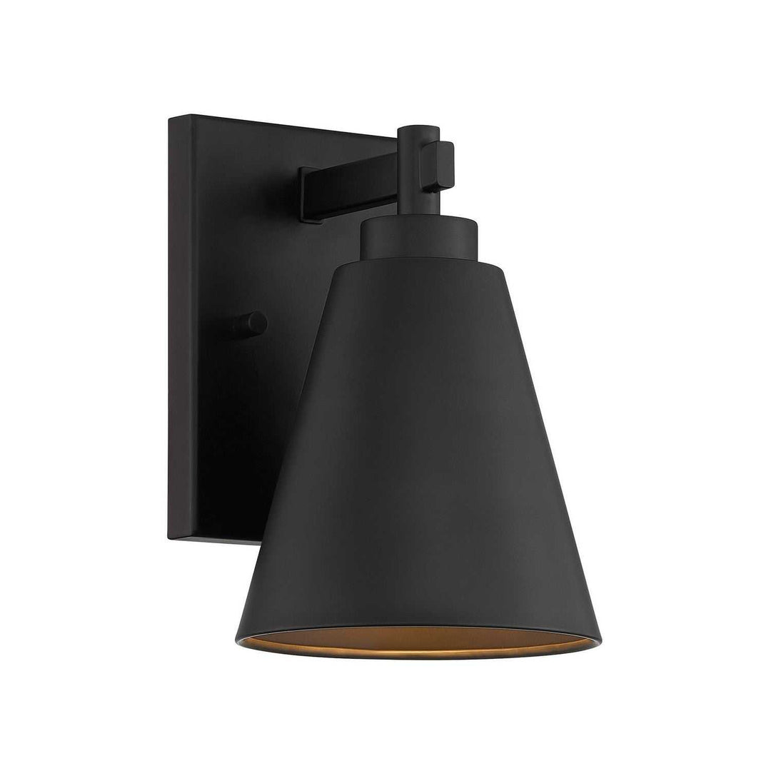 Ryder One Light Outdoor Wall Lantern in Matte Black Savoy House