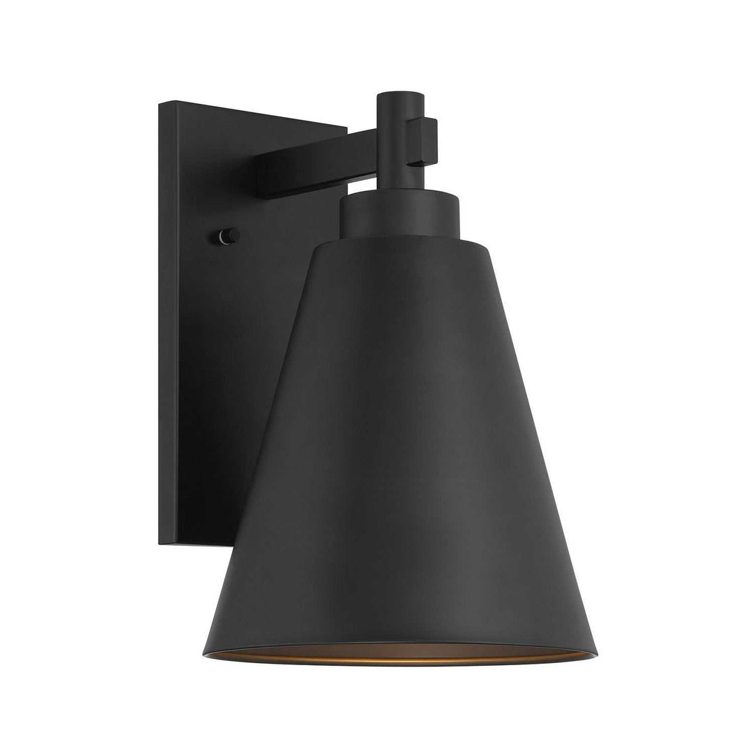 Ryder One Light Outdoor Wall Lantern in Matte Black Savoy House