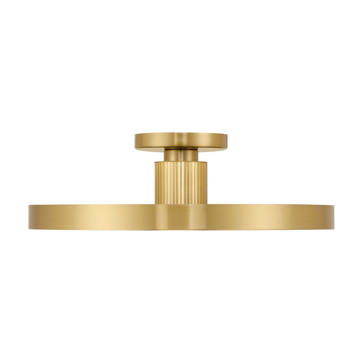 Savoy House - 6-2969-1-322 - LED Semi-Flush Mount - Thayer - Warm Brass