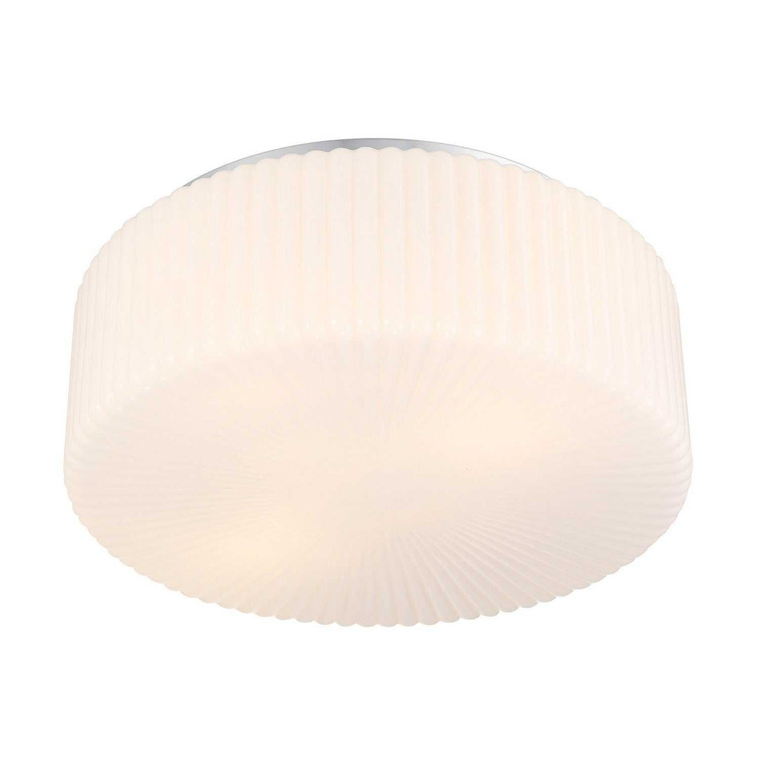 Edgemont Four Light Flush Mount in Chrome Savoy House