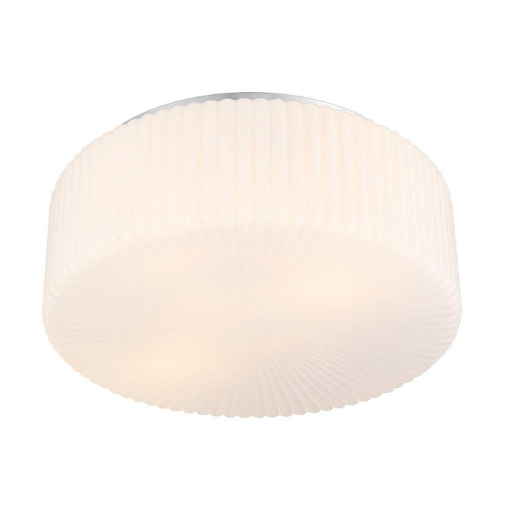 Edgemont Four Light Flush Mount in Chrome Savoy House