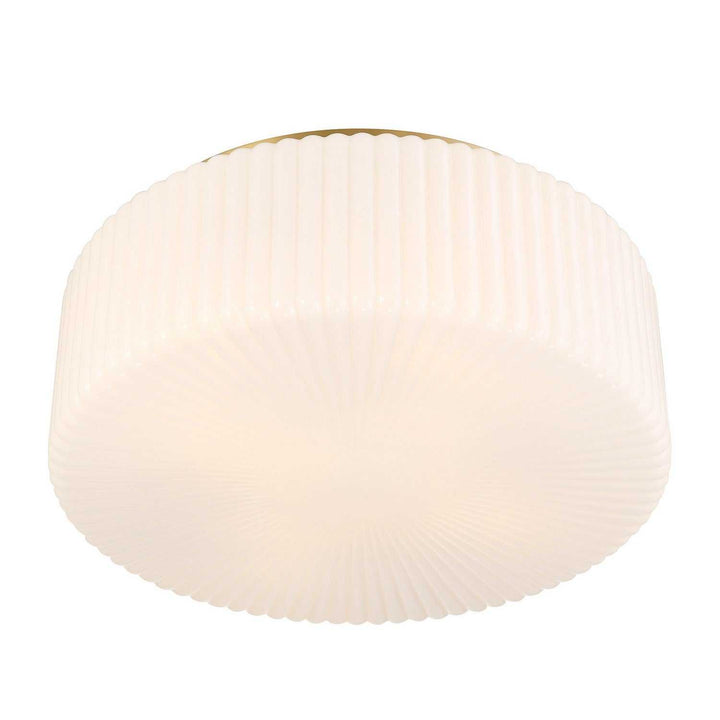 Savoy House - 6-4187-4-322 - Four Light Flush Mount - Edgemont - Warm Brass