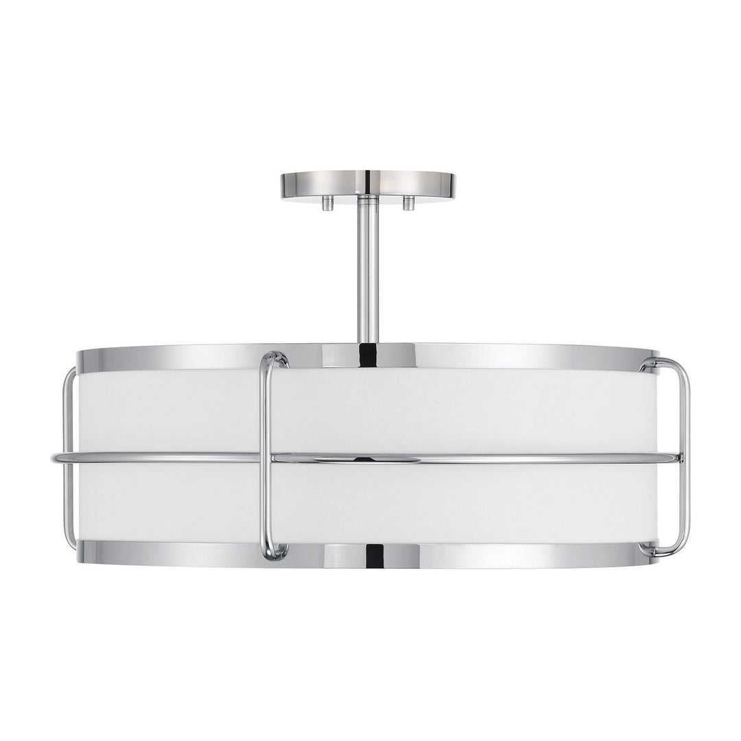 Savoy House - 6-4193-4-11 - Four Light Semi-Flush Mount - Chauncey - Chrome