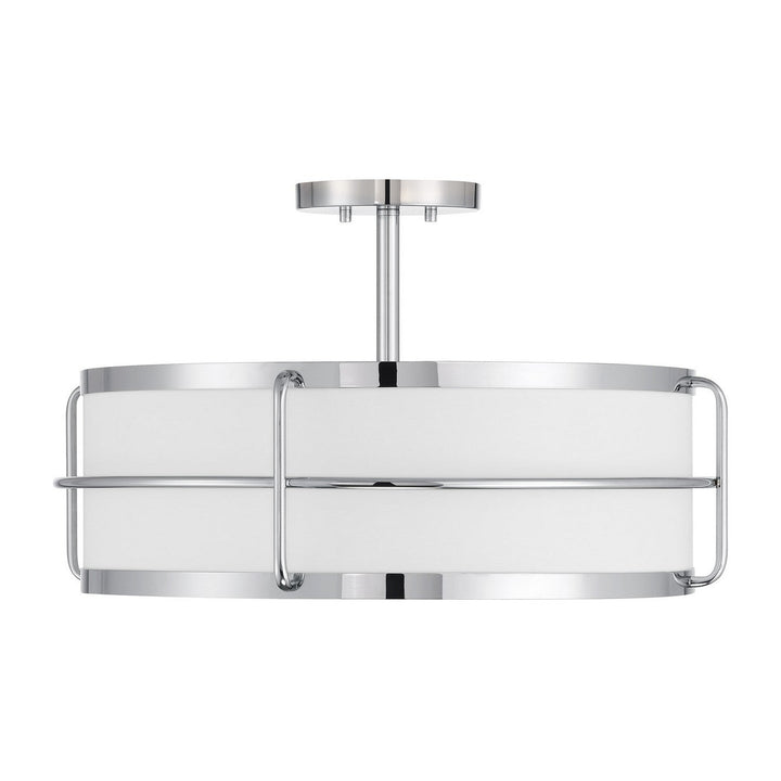 Savoy House - 6-4193-4-11 - Four Light Semi-Flush Mount - Chauncey - Chrome